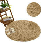 Vaip Strado Shaggy, hele pruun v., 200 cm x 200 cm