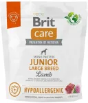 Kuiv koeratoit Brit Care Hypoallergenic Junior Large Breed Lamb, lambaliha/riis, 1 kg
