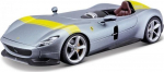 M&auml;nguauto Bburago Ferrari Monza SP1 425577, h&otilde;be v./kollane v.