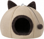 Kassimaja Doggy Kitty Head KITBEZ1, hele pruun, 40 cm x 40 cm