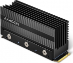 Radiaator Axagon CLR-M2XL M.2 SSD-Cooler, 80 g, 7.6 cm, must v.