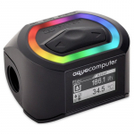 Voolu n&auml;idik Aqua Computer, 5.1 cm, must v.