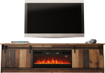 TV-laud Cama Meble RTV Granero, pruun v./tumepruun v., 35 cm x 200 cm x 56.7 cm