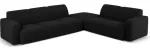 Nurgadiivan Micadoni Home Molino Boucle, must v., parem, 315 x 250 cm x 72 cm