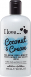 Kehapesu kreem I Love Coconut & Cream, 500 ml