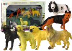 Kujukeste komplekt Lean Toys The Retrievers, 6 tk, mitmev&auml;rviline