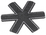 Praepanni kaitse Kela 11652, 39 cm x 39 cm, 3 tk, Hall