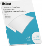 Lamineerimiskile Ibico, 75 &mu;m x 303 mm x 216 mm, 100 tk