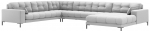 Nurgadiivan Micadoni Mamaia Structured, helehall v., vasak, 327 x 256 cm x 75 cm