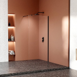 Du&scaron;isein Magnifity Gardena Walk-In, 110 cm x 200 cm, l&auml;bipaistev/must