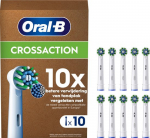 Elektrilise hambaharja otsik Braun CrossAction, valge v., 10 tk