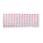 Taldmopi lapp Thema Lux R-A101, 400 mm, valge/punane