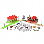 Kujukeste komplekt, farm Jokomisiada, 100 cm, 125 tk, mitmev&auml;rviline