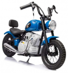 Laste elektriline mootorratas Lean Cars A9902, sinine v.