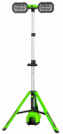 Ehitusvalgusti koos statiiviga, alus Greenworks G24SWL, 1000 - 3000 lm, IP20, h&otilde;be v./must v./roheline v.