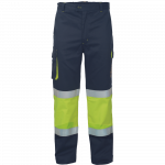 T&ouml;&ouml;p&uuml;ksid meeste Cerva Multinorm Strip FR HV, sinine v./kollane v., M suurus