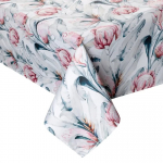 Laudlina ristk&uuml;likukujuline OKP04-1, valge/roheline/roosa, 140 x 220 cm