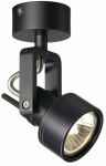 Valgusti kohtvalgusti SLV Inda 147550, GU10, 1 x 50 W, must v.