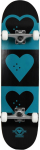 Rula Heart Supply Quadron Logo Teal, sinine/must