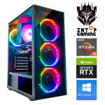 Statsionaarne arvuti Intop Ryzen 5 9600X, 2250 GB, DDR5 32 GB, SSD+HDD 250 GB 2 TB, Nvidia GeForce RTX5060 8 GB GDDR7, Windows 11 Pro