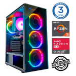 Statsionaarne arvuti Intop Ryzen 5 5500, DDR4 64 GB, SSD+HDD 1 TB 2 TB, AMD Radeon RX 580 8 GB GDDR5