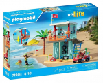 Konstruktor Playmobil My Life Lifeguard Tower With Beach Buggy 71903, 125 tk, mitmev&auml;rviline