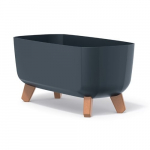 Lillepott Gracia, plastik, 39 cm x 19.5 cm, hall v.