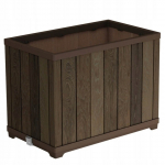 Lillepott Keter Deco Ractangle Tall, plastik, 76 cm x 45.5 cm, p&auml;hklipuu v.