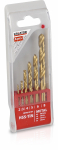 Metallist puurikomplekt Kreator KRT012101, metall, hss-tin, silindriline, 2 mm x 11.7 cm