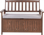 Aiapink Beliani Sovana, pruun v./hall v., 120 cm x 60 cm x 91 cm