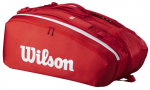 Tennisekott Wilson Super Tour 15PK, punane v.