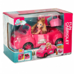 Nukk aksessuaaridega Fun Cabriolet, 12 cm, mitmev&auml;rviline