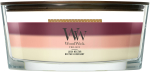 K&uuml;&uuml;nal, l&otilde;hna WoodWick Lush Nectar, 40 - 65 h, 453 g, mitmev&auml;rviline