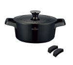 Kastrul Swiss Haus Zurich Luxury SH-ZC24B, &Oslash;24 cm, 4.2 l, must v.