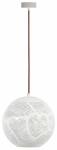 Valgusti lagi Candellux Lighting Bene 31-70579, E27, 1 x 60 W, valge v. / valge v.
