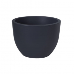 Lillepott Form Plastic Round 2731, plastik, &Oslash; 35 cm, must v.