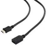 Juhe Gembird HDMI / HDMI HDMI 19 pin female, HDMI 19 pin male, 0.5 m, must v.