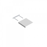 Seinariiul Velano FS 24/24 65050, valge v., 3.8 cm x 23.5 cm x 23.5 cm