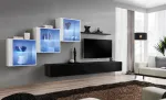 Elutoa m&ouml;&ouml;blikomplekt ASM Switch XX Switch XX, valge v./must v./tumehall v.