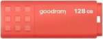 USB m&auml;lupulk Goodram UME3, oranž v., 128 GB