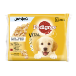 M&auml;rg koeratoit Pedigree Junior, veiseliha/kanaliha, 0.4 kg