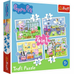 Pusle 4in1 Trefl Peppa Pig 34359, 71 tk