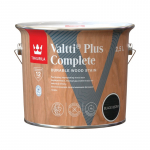 Puidu immutusvahend Tikkurila Valtti Plus Complete, must v., 2.5 l