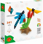 Paberkujukeste valmistamise komplekt Alexander 3D Origami Dragonflies, mitmev&auml;rviline
