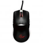 Juhtmega m&auml;nguhiir Ducky DMFE20O, valge v./must v.