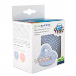 Beebi massaažihari Canpol Babies Silicone Bath Brush, sinine v.