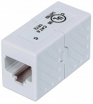 Adapter Intellinet RJ45 Cat6 UTP Adapter/Coupler 504751 RJ-45 Female, RJ-45 female, valge v.