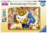 Pusle Ravensburger Beauty and the Beast 137046, 49 cm x 36 cm, 100 tk, mitmev&auml;rviline