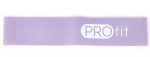 Takistuskumm Guma Fitness Profit, 50 cm x 5 cm x 0.1 cm, violetne