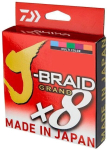 J&otilde;hv Daiwa J-Braid Grand x8, 15000 cm, 0.018 cm, mitmev&auml;rviline
